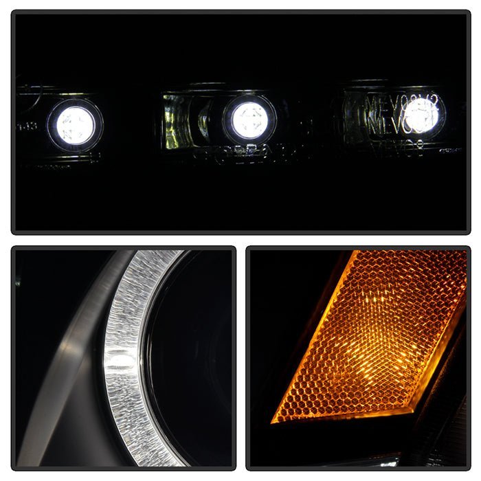 Mitsubishi Lancer / EVO-10 08-17 Projector Headlights - Black