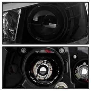 Mitsubishi Lancer / EVO-10 08-17 Halogen Projector Headlights - Black - Image 3