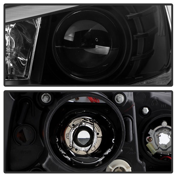 Mitsubishi Lancer / EVO-10 08-17 Halogen Projector Headlights - Black