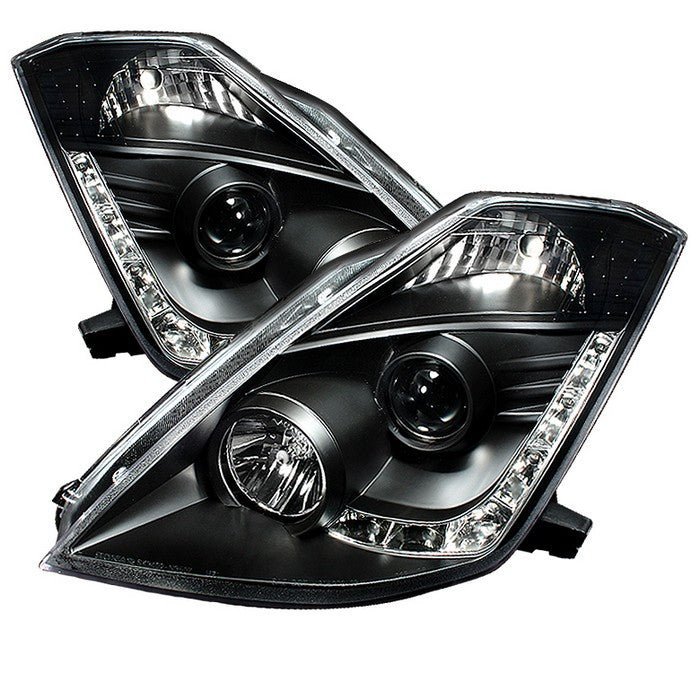 Nissan 350Z 03-05 Projector Headlights - Black