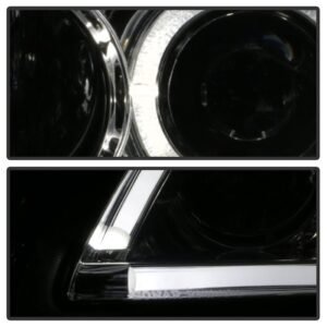 Nissan Altima 4Dr 2010-2012 Projector Headlights -  Smoke - Image 10