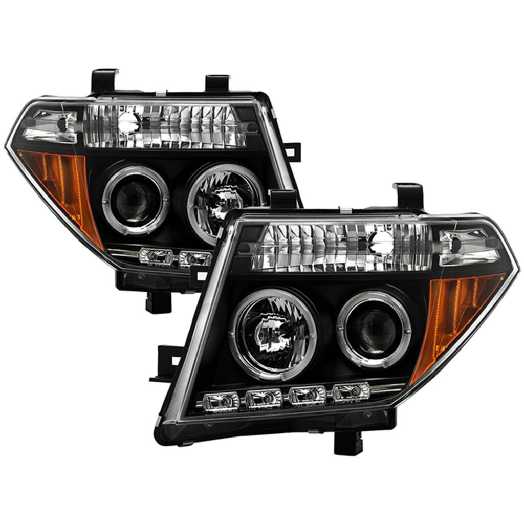 Nissan Frontier 05-08 / Nissan Pathfinder 05-07 Projector Headlights - Black