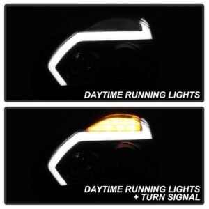 Nissan GTR 09-14 Projector Headlights - Black - Image 9