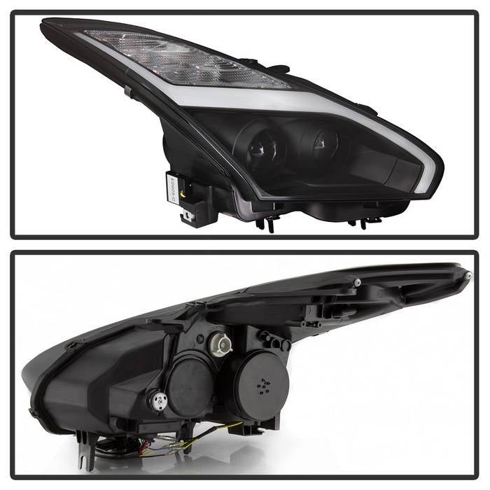 Nissan GTR 09-14 Projector Headlights - Black