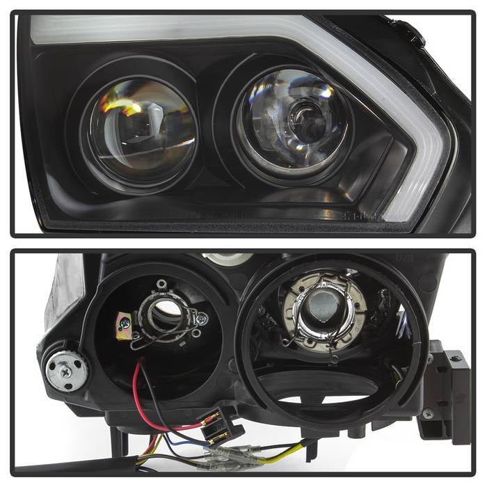 Nissan GTR 09-14 Projector Headlights - Black