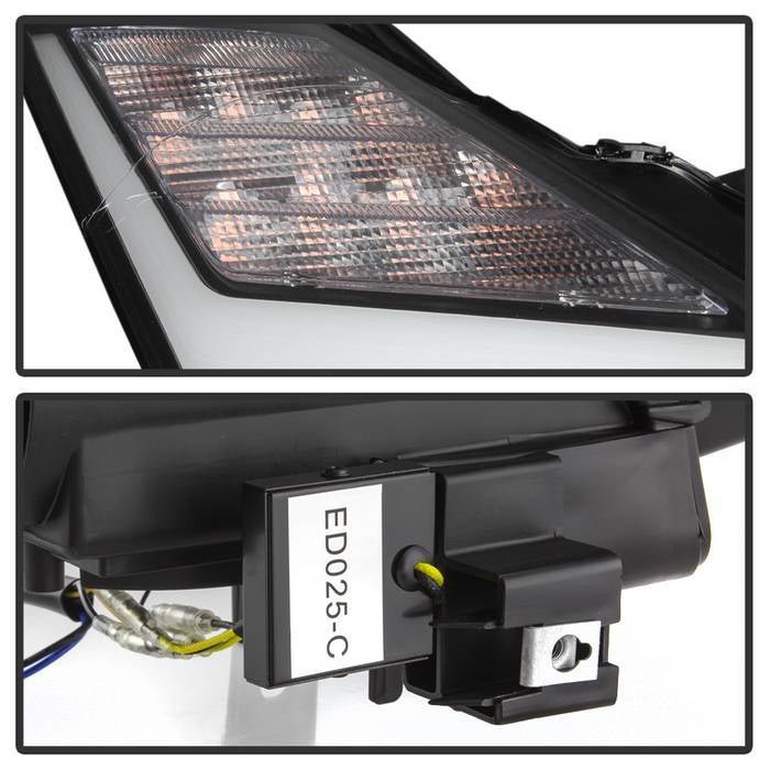 Nissan GTR 09-14 Projector Headlights - Black