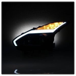 Nissan GTR 09-14 Projector Headlights - Black - Image 6