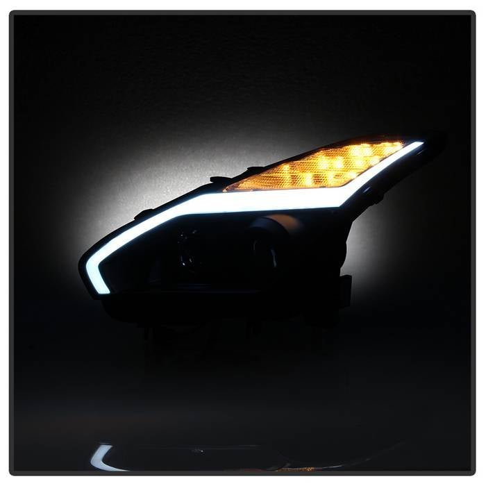 Nissan GTR 09-14 Projector Headlights - Black