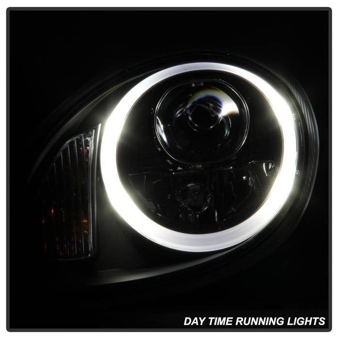 Porsche Cayman / Boxster 987 05-08 Projector Headlights LED - Black