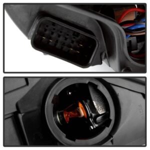 Porsche Cayman / Boxster 987 05-08 Projector Headlights LED - Black - Image 3