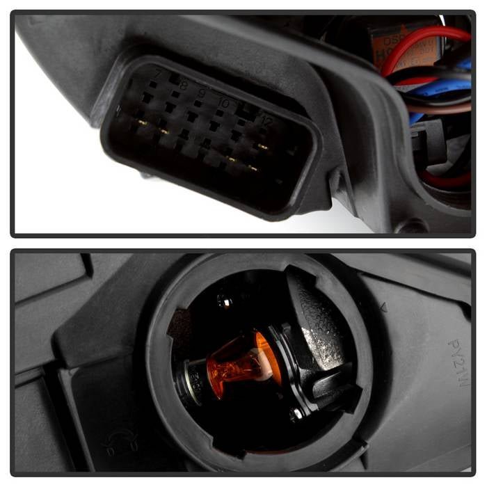Porsche Cayman / Boxster 987 05-08 Projector Headlights LED - Black