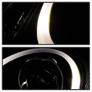Porsche Cayman / Boxster 987 05-08 Projector Headlights - Black - Image 7