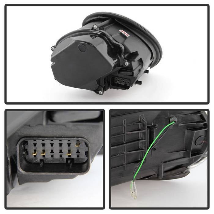 Porsche 911 997 2005-2009 Projector Headlights - Black