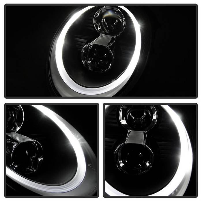 Porsche 911 997 2005-2009 Projector Headlights - Black