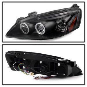 Pontiac G6 2/4DR 05-08 Projector Headlights - Black - Image 2