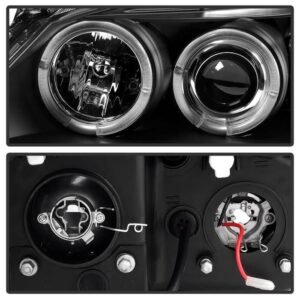 Pontiac G6 2/4DR 05-08 Projector Headlights - Black - Image 3