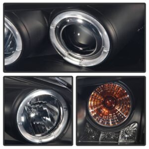 Pontiac G6 2/4DR 05-08 Projector Headlights - Black Smoke - Image 2