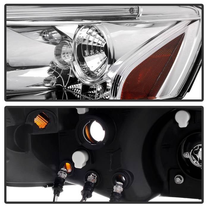 Pontiac G6 2/4DR 05-08 Projector Headlights -  Chrome