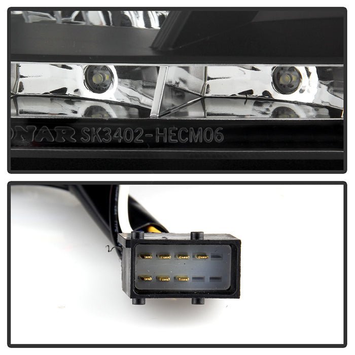 Pontiac G8 08-09 Projector Headlights - Black