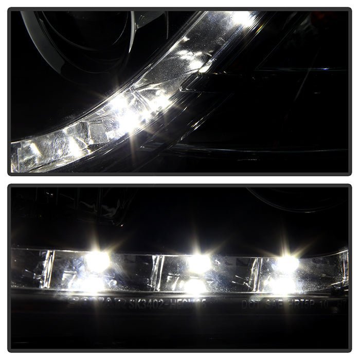 Pontiac G8 08-09 Projector Headlights - Black