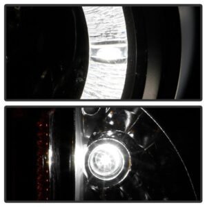 Pontiac Grand AM 99-05 Projector Headlights -  Black - Image 10