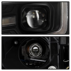 Subaru Forester 2014-2016 Headlights - LED Turn Signal -Black - Image 3
