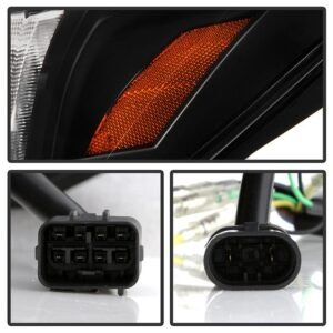 Subaru Forester 2014-2016 Headlights - LED Turn Signal -Black - Image 5