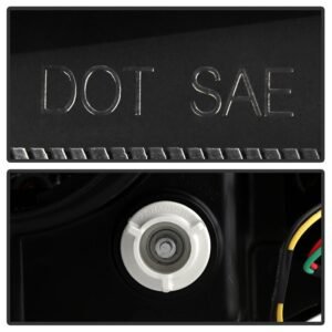 Subaru Forester 2014-2016 Headlights - LED Turn Signal -Black - Image 6