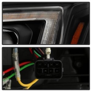 Subaru Forester 2014-2016 Halogen Model Only Headlights - Black - Image 4
