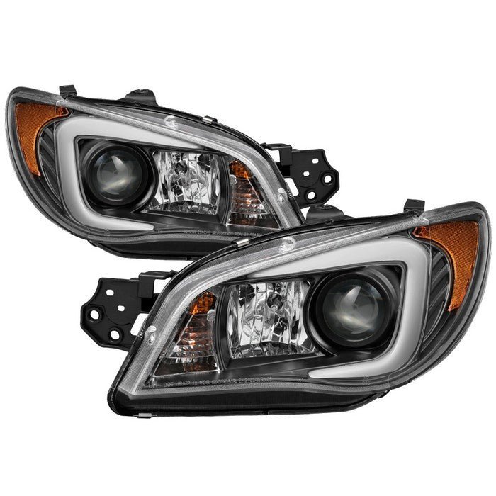 Subaru Impreza WRX 2006-2007 Projector Headlights  - Black