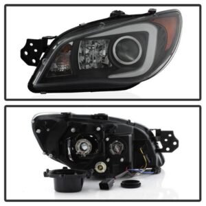 Subaru Impreza WRX 2006-2007 Projector Headlights  - Black - Image 2