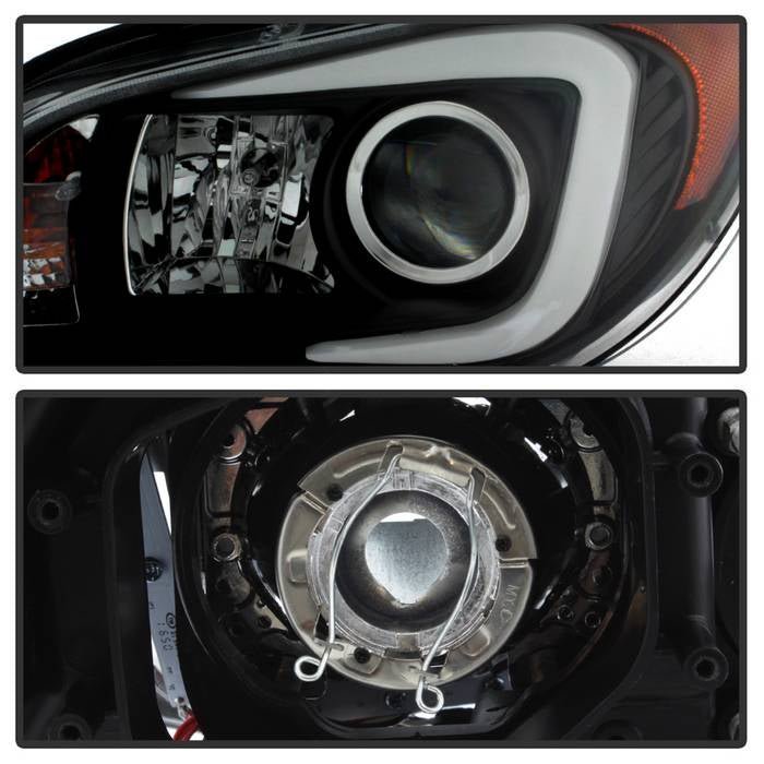 Subaru Impreza WRX 2006-2007 Projector Headlights  - Black