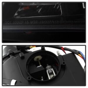 Subaru Impreza WRX 2006-2007 Projector Headlights  - Black - Image 4