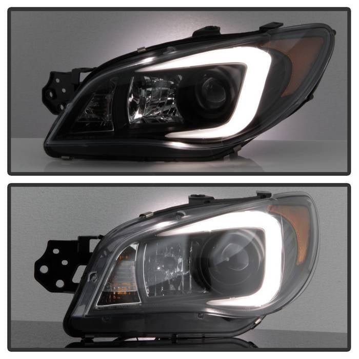 Subaru Impreza WRX 2006-2007 Projector Headlights  - Black