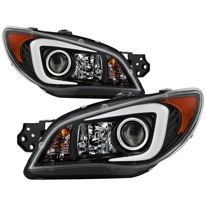 Subaru Impreza WRX 2006-2007 Projector Headlights Black