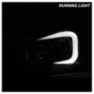 Subaru Impreza WRX 2006-2007 Projector Headlights Black - Image 11