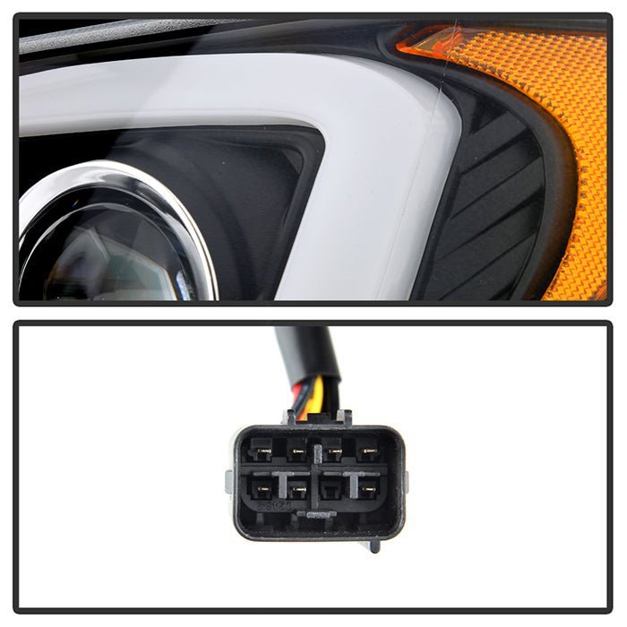 Subaru Impreza WRX 2006-2007 Projector Headlights Black