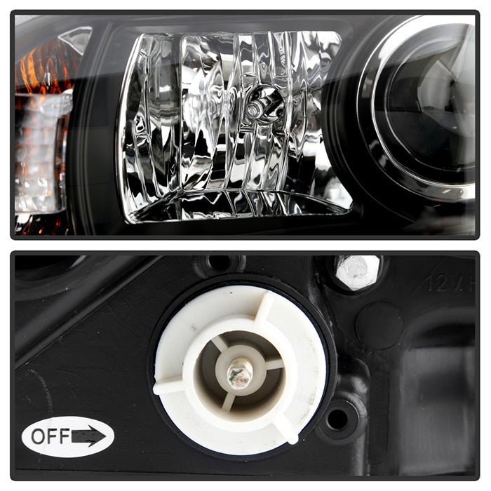 Subaru Impreza WRX 2006-2007 Projector Headlights Black