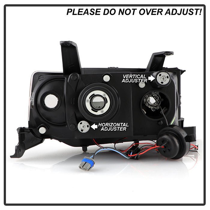 Scion XB 03-07 Projector Headlights - Black
