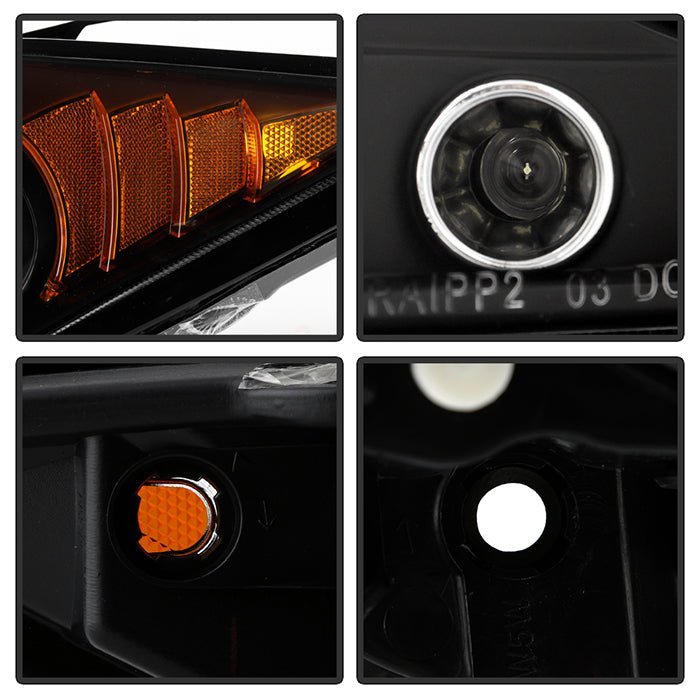 Scion TC 08-10 Projector Headlights - Black
