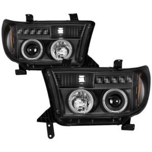 Toyota Tundra 07-13 / Toyota Sequoia 08-13 Projector Headlights - Black - Image 1