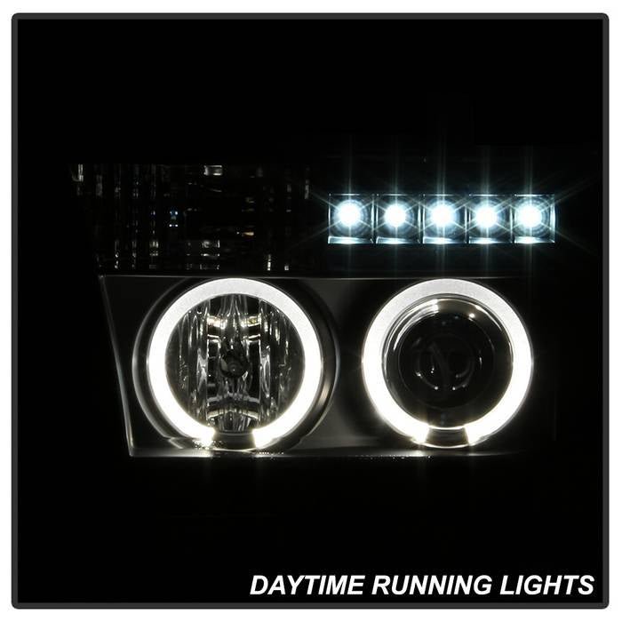 Toyota Tundra 07-13 / Toyota Sequoia 08-13 Projector Headlights  - Black