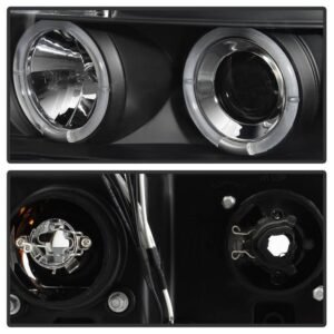 Toyota Tundra 07-13 / Toyota Sequoia 08-13 Projector Headlights  - Black - Image 4
