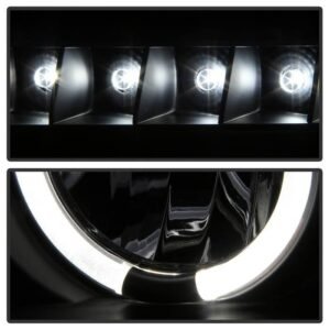 Toyota Tundra 07-13 / Toyota Sequoia 08-13 Projector Headlights  - Black - Image 7