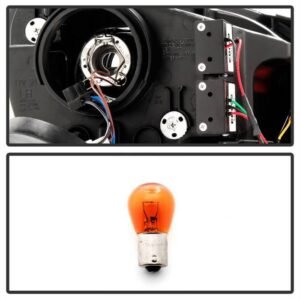 Volkswagen Golf / GTI 10-13 Version 3 Projector Headlights - Black - Image 4