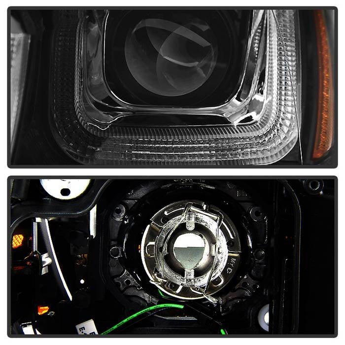 Volkswagen Golf VII 14-19  Projector Headlights  Black