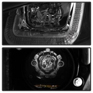 Volkswagen Golf VII 14-19  Projector Headlights  Black - Image 4