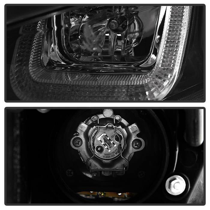 Volkswagen Golf VII 14-19  Projector Headlights  Black