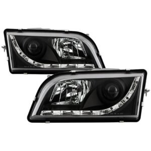 Volvo S40 97-03 Projector Headlights - Black - Image 1