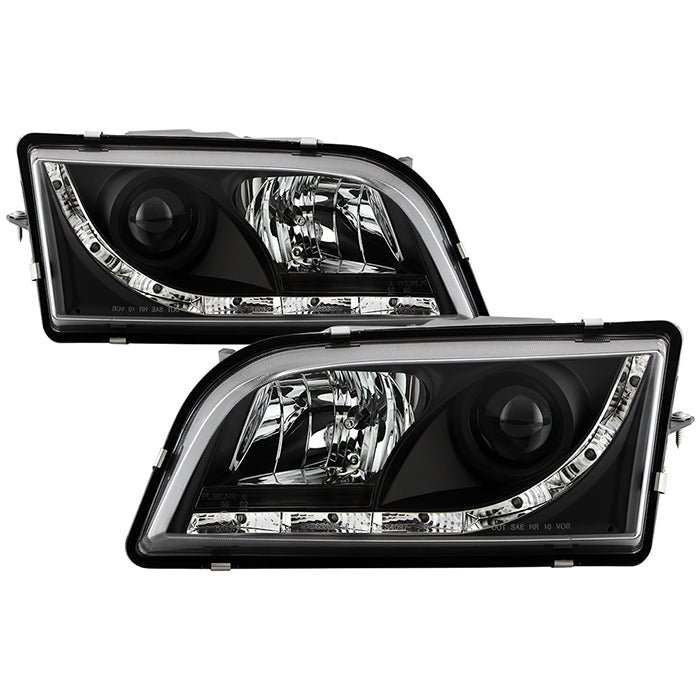 Volvo S40 97-03 Projector Headlights - Black